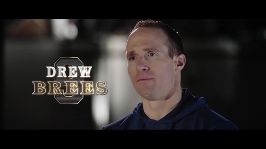 WATCH: Drew Brees reflects on his historic career before the NFC Conference