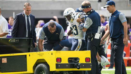 Chargers RB Branden Oliver injures Achilles vs. Vikings