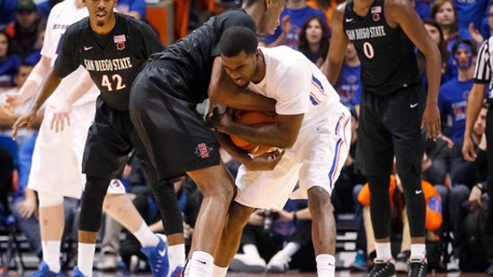 Shepard scores 13, San Diego State beats Boise State 56-56