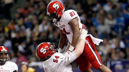 Watch: N.C. State RB racks up 144 yards, 2 TDs on first 3 carries