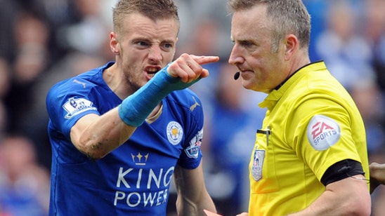 Leicester's Jamie Vardy accepts FA charge, awaits decision on ban