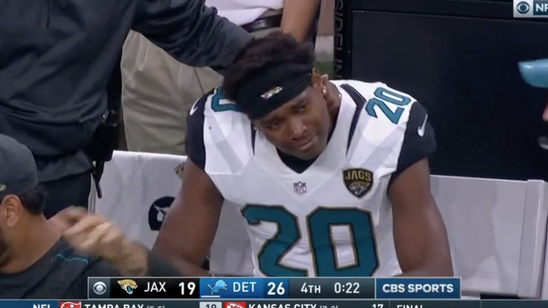 Video: Jalen Ramsey in tears on sideline after Jaguars lose fifth straight