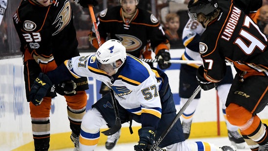 Ducks travel to St. Louis to take on Blues