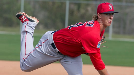 A Red Sox prospect threw an astonishing 105-mph fastball