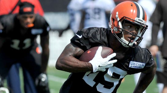 Browns' Baylor connection on fire in first scrimmage