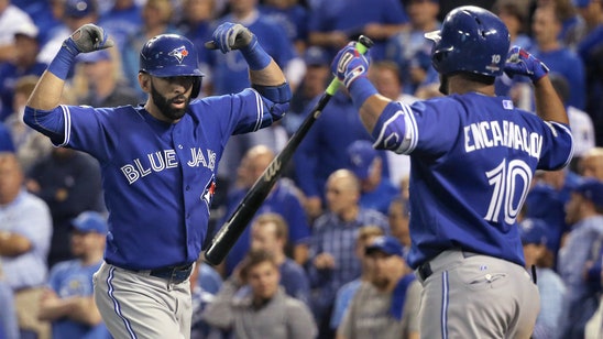 Jays pick up 2016 options on Bautista, Encarnacion, Dickey
