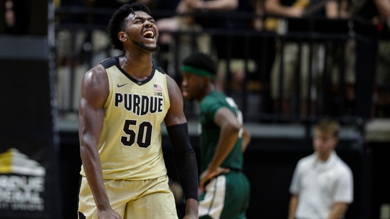Purdue bottles up No. 8 Michigan State at every turn in 71-42 victory