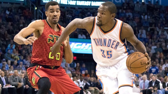 Durant's triple-double leads Thunder past Hawks, 107-94