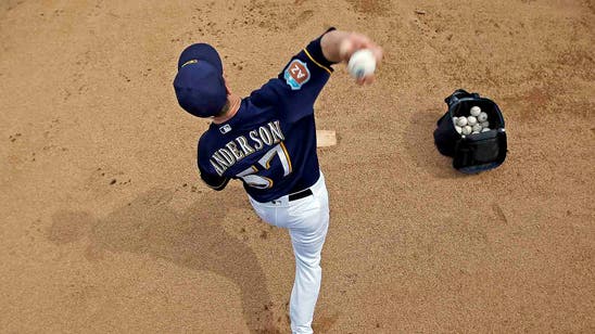 Anderson, Hader shine as Brewers edge Cubs