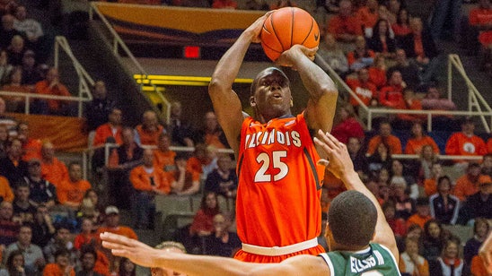 Illinois G Kendrick Nunn out with a thumb injury