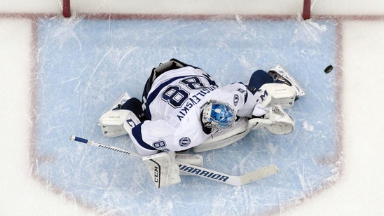 Tampa Bay Lightning G Andrei Vasilevskiy Gets Start Against New Jersey Devils