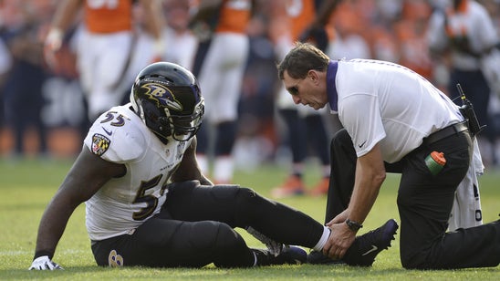 All the Ravens' injury woes illustrated in one photo