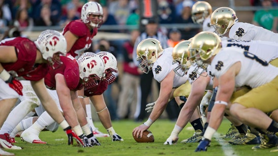 Ducks add starting offensive line transfer from Notre Dame