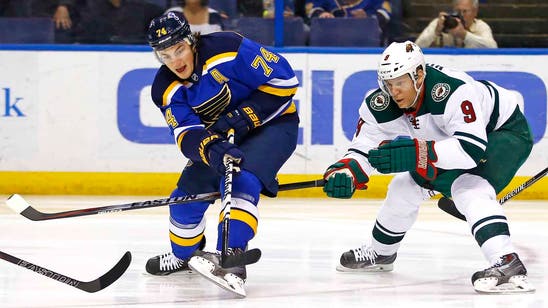 Blues trade Oshie to Capitals for Brouwer, Copley, draft pick