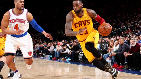 LeBron's triple-double carries Cavs to victory at Knicks