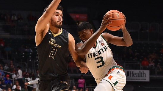 Miami clutch from the line late to beat George Washington
