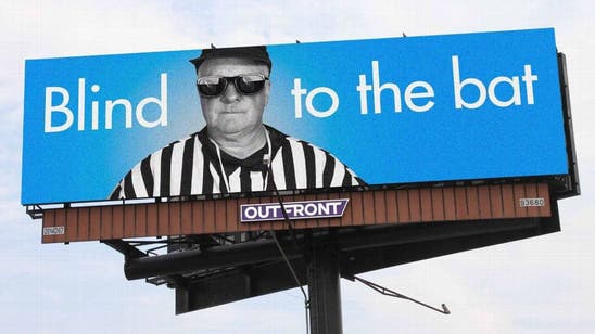 Lions fans protest MNF call with 'Blind to the bat' billboards