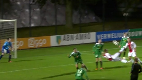 Watch: Ajax youth player scores on spectacular bicycle kick