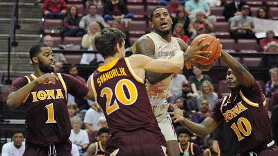 FSU finds offensive rhythm, tears through Iona