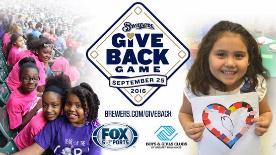 Brewers, FOX Sports Wisconsin to take part in 'Give Back Game'