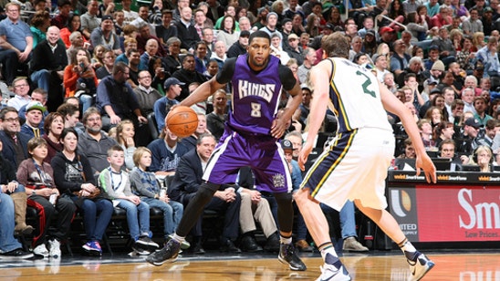 Gay scores 24 and hits game-winner, Kings top Jazz 103-101