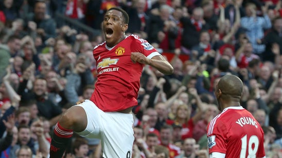 Anthony Martial marks Man United debut with late goal vs. Liverpool