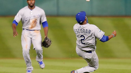Alcides Escobar makes outstanding basket catch for play of the year