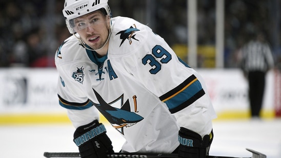 Logan Couture Leads San Jose Sharks Past Los Angeles Kings