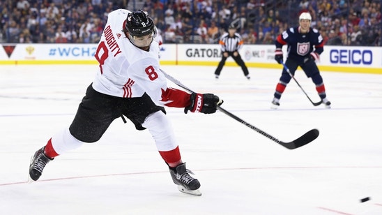 VIDEO: Drew Doughty Scores in World Cup Exhibition vs Team USA