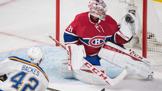 Canadiens remain unbeaten by blanking Blues 3-0 in Montreal