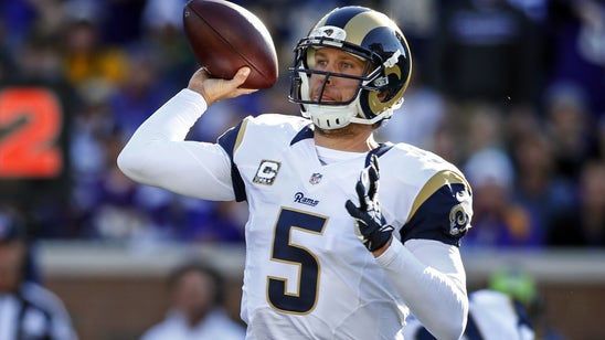 Rams will start Nick Foles if Case Keenum doesn't pass concussion protocol