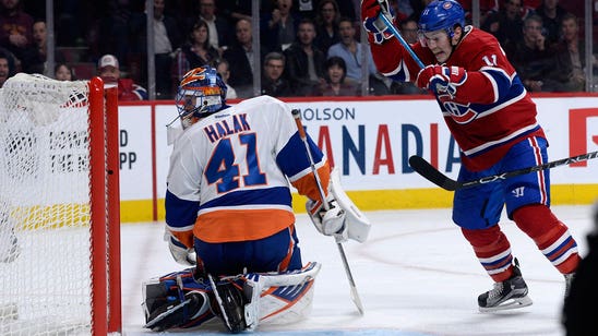 With new goalie, Canadiens beat old goalie and Islanders