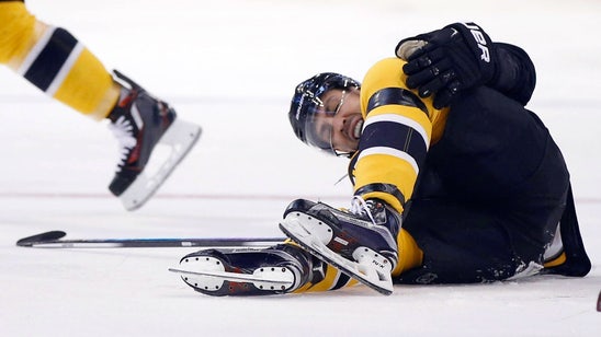 Confusion reigns after Chris Kelly breaks femur on non-contact play