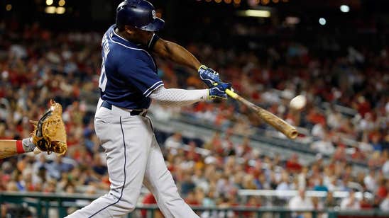 Upton homers twice as Padres beat Nationals 6-5