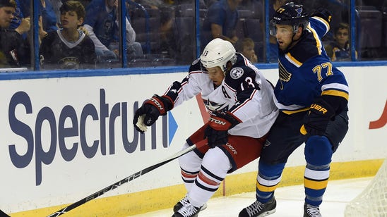 Blues recall AHL scoring leader Hunt from Wolves
