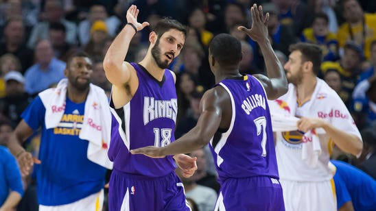 WATCH: Omri Casspi hits career-high seven 3-pointers during first half