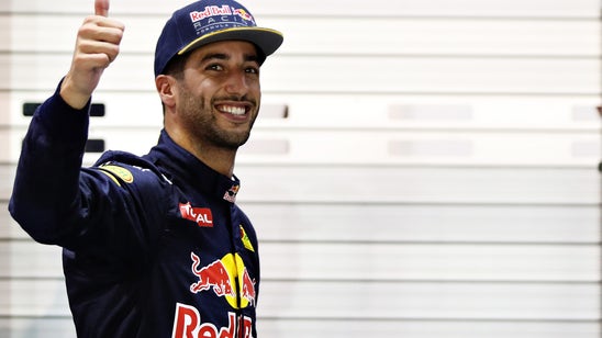 Ricciardo qualifies second, may have strategic advantage in Singapore