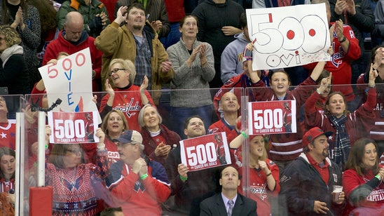 Ovechkin scores 500th career goal, adds 501st for good measure in win