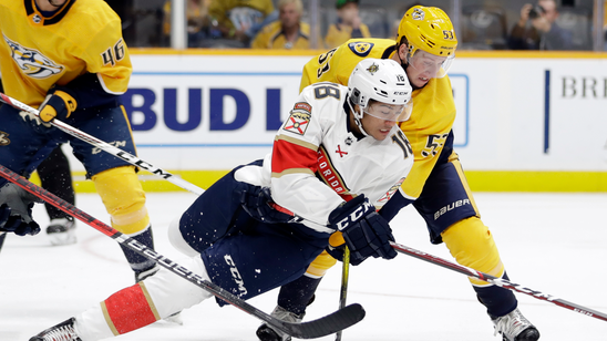 NHL Preseason: Brett Connolly starts strong, but Panthers drop both in doubleheader with Predators