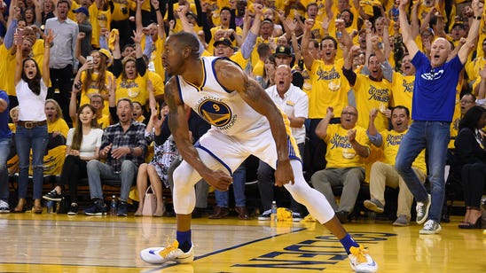 How in the world did Andre Iguodala make this wild shot?