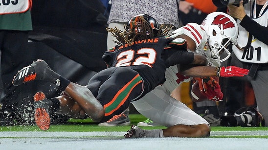 Miami can't hold early lead, falls to Wisconsin in Orange Bowl in subpar finish to season