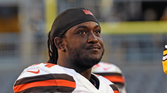After invite, Cleveland Browns' Isaiah Crowell attends funeral of Dallas policeman