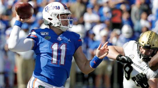 Trask's career day lifts No. 10 Florida over Vandy, 56-0