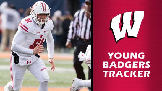 Badgers long snapper Bay gets on the stat sheet -- and that's OK