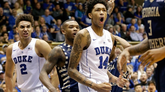 WATCH: Duke's Brandon Ingram posterizes a defender