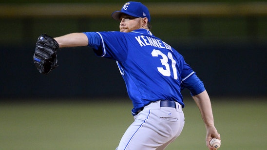 Royals' Kennedy breaks camp with a spring ERA of 0.00