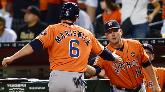 Astros win, assured of tie for last AL playoff berth
