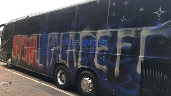 Crystal Palace fans accidentally vandalize their own bus in dumbest act of hooliganism