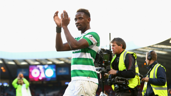 Moussa Dembele's sweet backheel goal made him the hero as Celtic beat Rangers