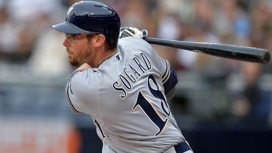 Brewers designate Sogard for assignment, reinstate Saladino from DL